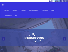 Tablet Screenshot of ecoserveis.net